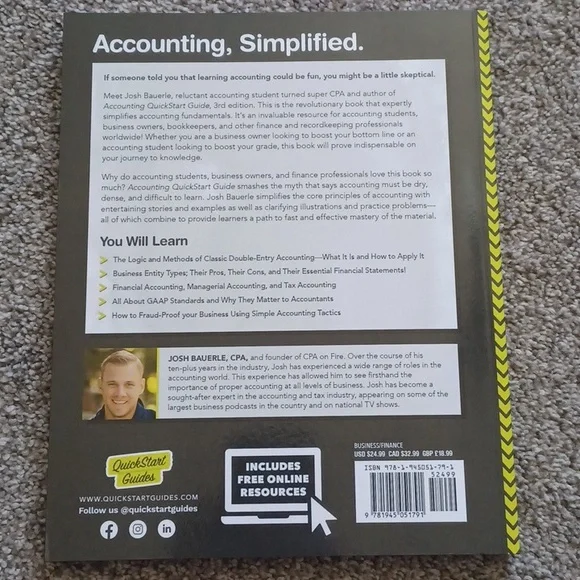 Accounting QuickStart Guide Book - Picture 2 of 2